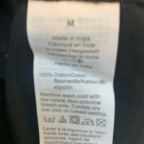 J. Crew Ruffle-trim V-neck popover in clip dot M - Picture 5 of 6